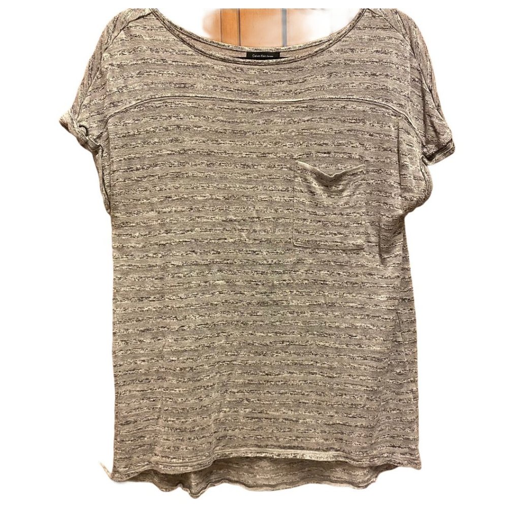 Calvin Klein Gray Lightweight Shirt Sz M